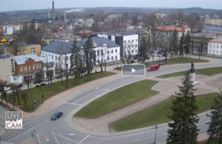 Obraz podglądu z kamery internetowej Rezekne - Liberation Square